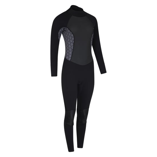 Mountain Warehouse Womens/Ladies Printed Full Wetsuit (Black) - Image 4