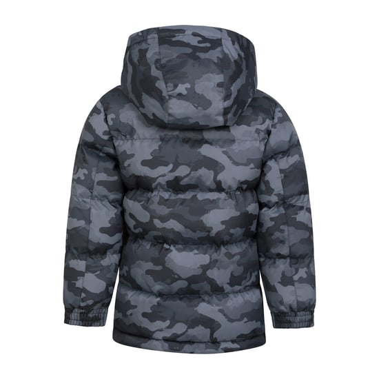 Mountain Warehouse Barn/ungdomar Snow II Tryckt Vattenavvisande Vadderad Jacka (Camo Green) - Image 2