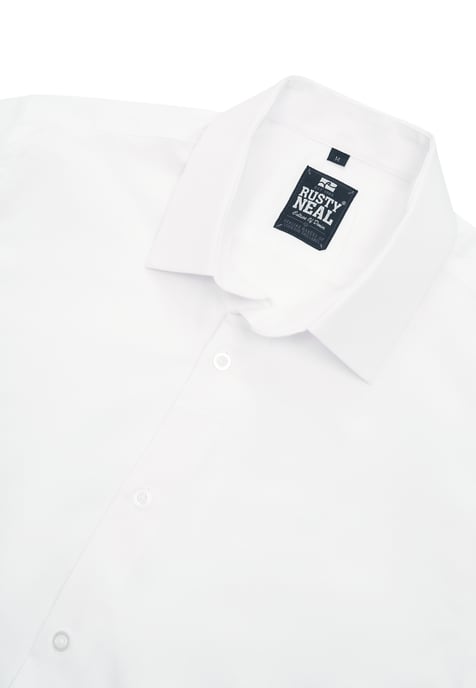 Rusty Neal Overhemden Overhemd Slim Fit Wit - Image 3