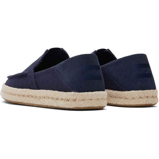 TOMS Alonso Jute Heren Espadrilles Navy - Image 2