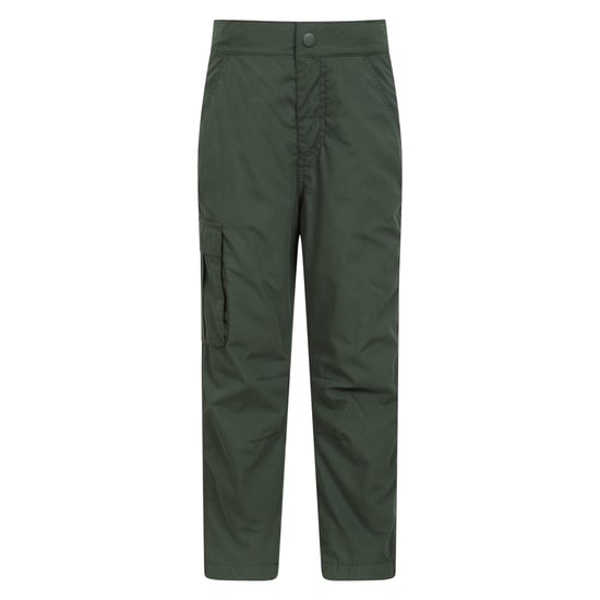 Mountain Warehouse Childrens/Kids Trek Winter Hiking Trousers (Khaki Green)