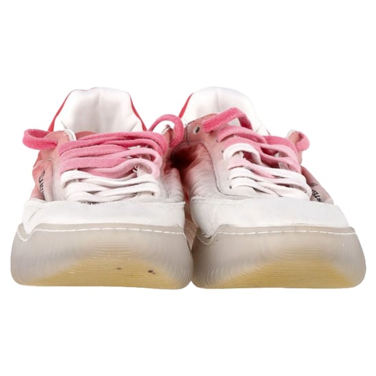 Stella Mccartney Loop Ombre Sneakers in Pink and White Polyester - Image 2