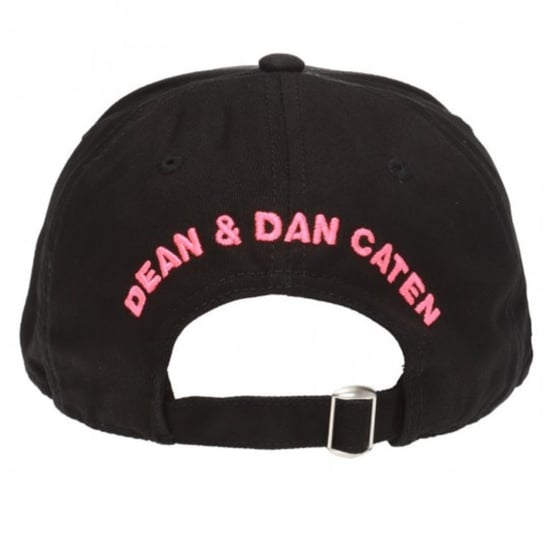 DSQUARED2 roze geborduurd logo zwarte dop - Image 3