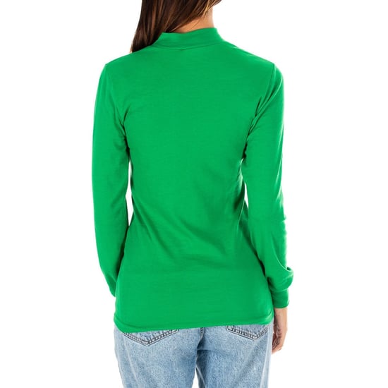 Long-sleeved T-shirt with half-high collar 1625-M women