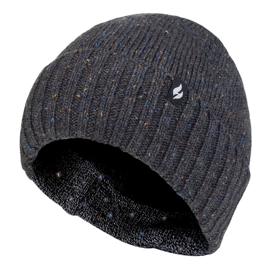 Värmeisolerande mössa för herrar | Värmehållare | Heatweaver Fleecefoder - Denim - Image 1