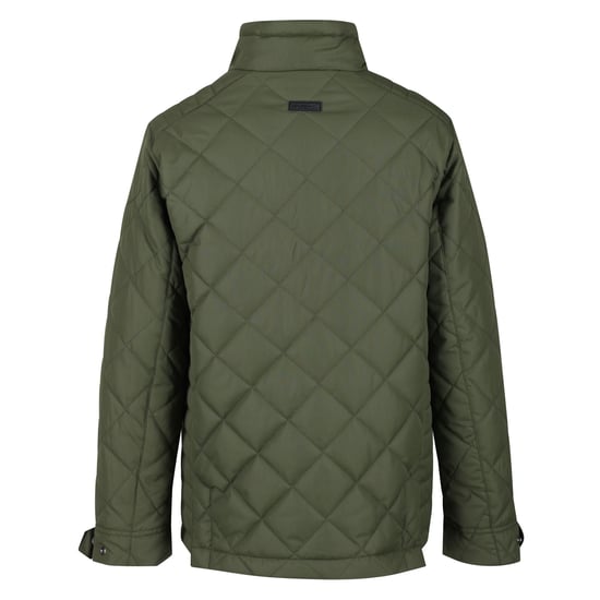 Regatta Childrens/Kids Zion Quilted Insulated Jacket (Racing Green) - Image 2