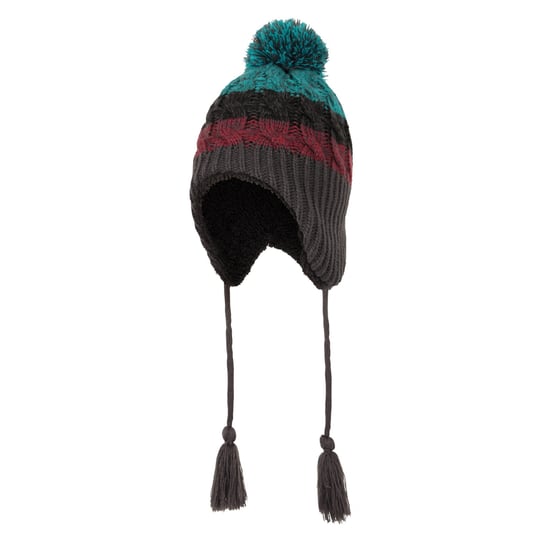 Mountain Warehouse Mens Colour Block Sherpa Lined Trapper Hat (Grey) - Image 4