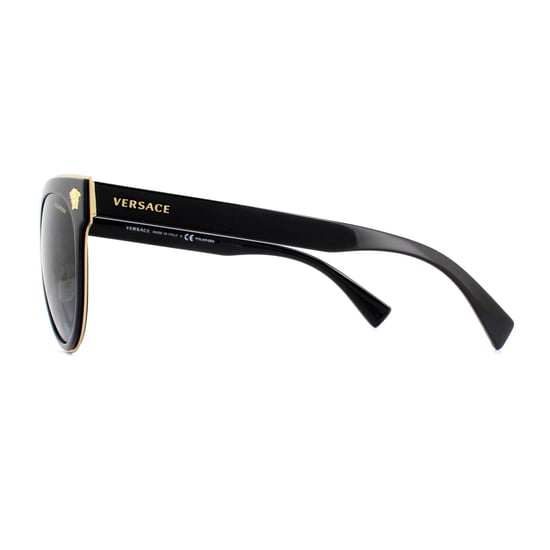Versace Sunglasses VE2198 1002T3 Black Grey