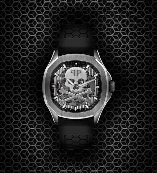 Philipp Plein $keleton $pectre Men's Black Watch PWRAA0123