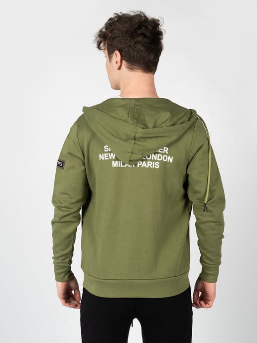 Iceberg Sweatshirt Hoodie Men's Green - Image 4