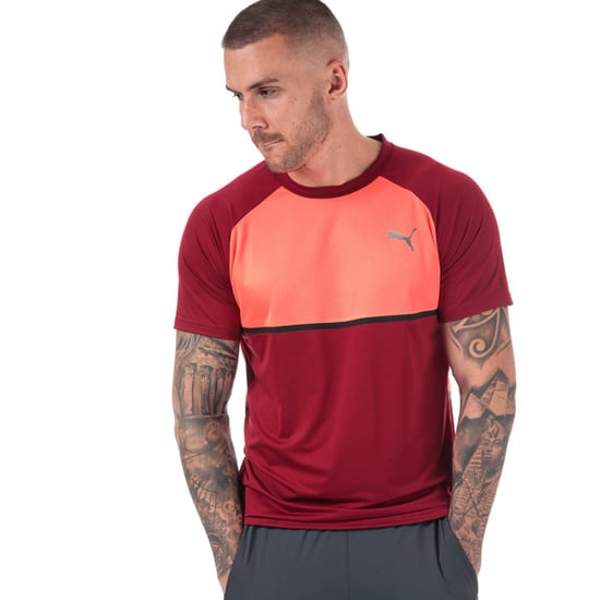 Men's Puma Power BND T-Shirt in Red