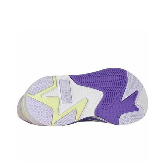 PUMA RS-X3 Mesh Pop Lace-Up Purple Synthetic Womens Trainers 372117 02 - Image 2