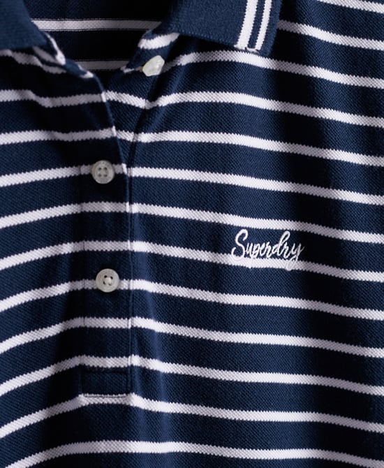 Superdry Organic Cotton Polo Dress