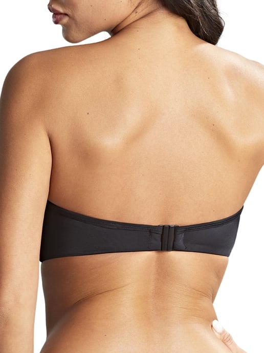 Anya Riva Bandeau Multiway Bikini Top Black - Image 2