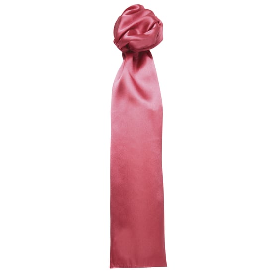 Premier Scarf - Ladies/Womens Plain Business Scarf (Fuchsia) - Image 1