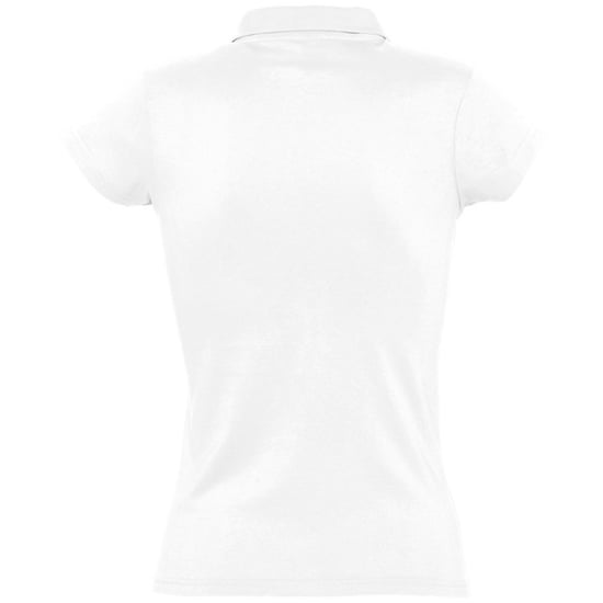 SOLS Dames/dames Prescott Poloshirt met korte mouwen Jersey Polo (Wit) - Image 2