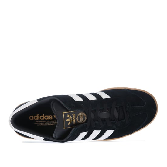 Men's adidas Originals Hamburg Trainers in Black