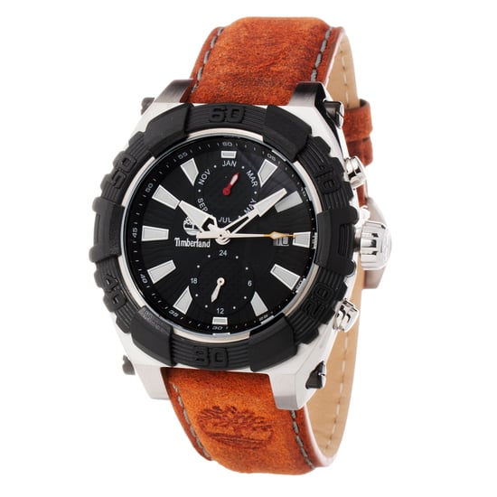 Timberland Herenhorloge Kwarts Zwart & Zilver - Image 1