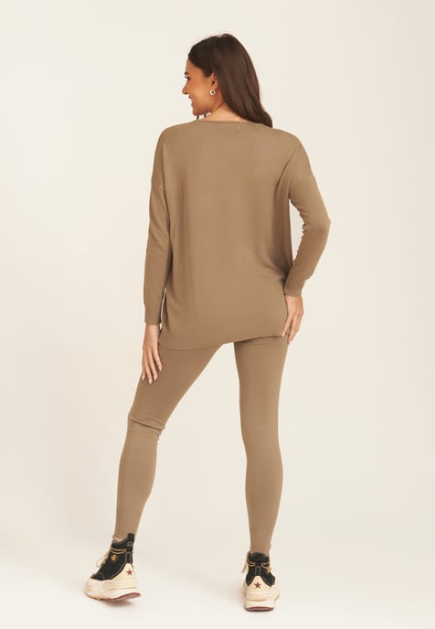 Brushed Cotton Leggings - Image 3