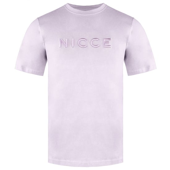 Nicce Short Sleeve Light Pink Mens Cotton Mercury T-Shirt 0034 K002 0743