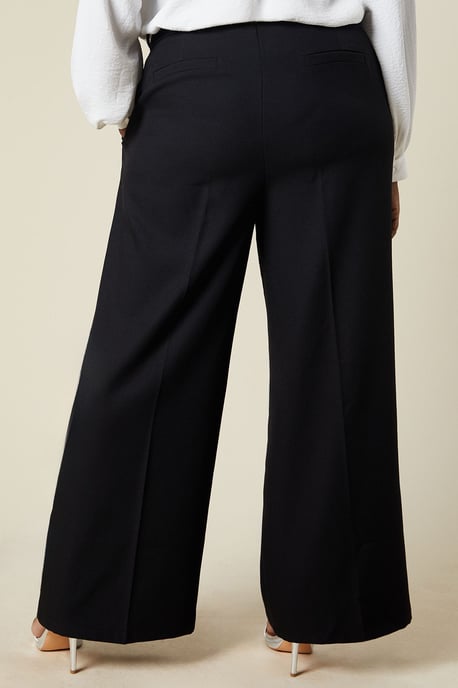 Curve High Waist Wide Leg Trouser