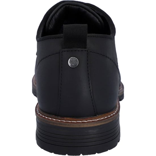 Hunter Jura Leer Heren Zwart Veterschoenen - Image 2