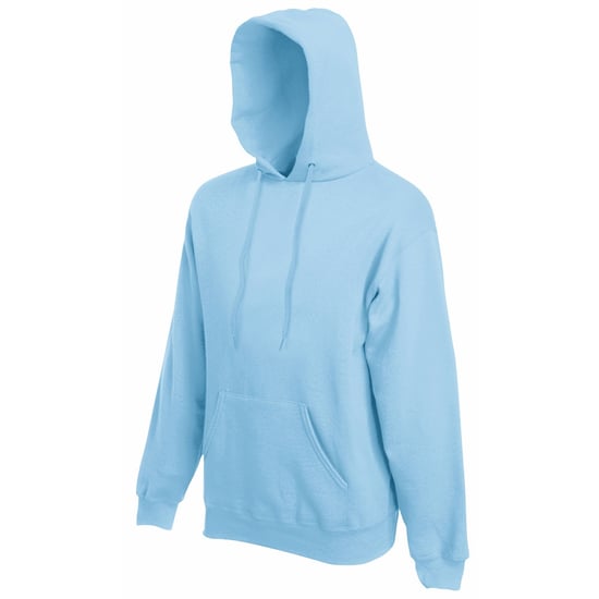 Fruit Of The Loom Heren Sweatshirt Met Capuchon / Hoodie (Hemel Blauw) - Image 1