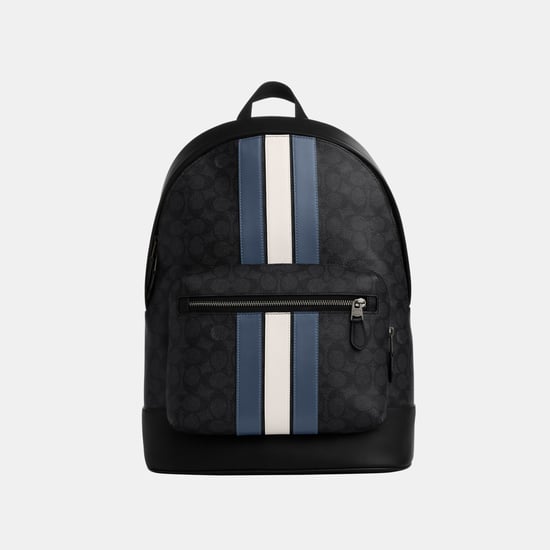 West Backpack in Signature Varsity Stripe