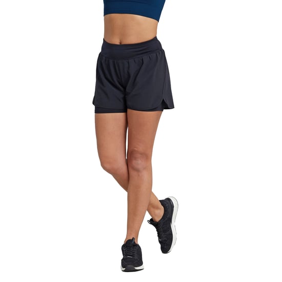 Mountain Warehouse Womens/Ladies Double Layered Running Shorts (Black) - Image 5