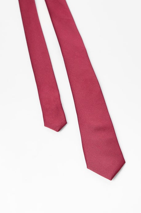 Claret Slim Tie - Image 3