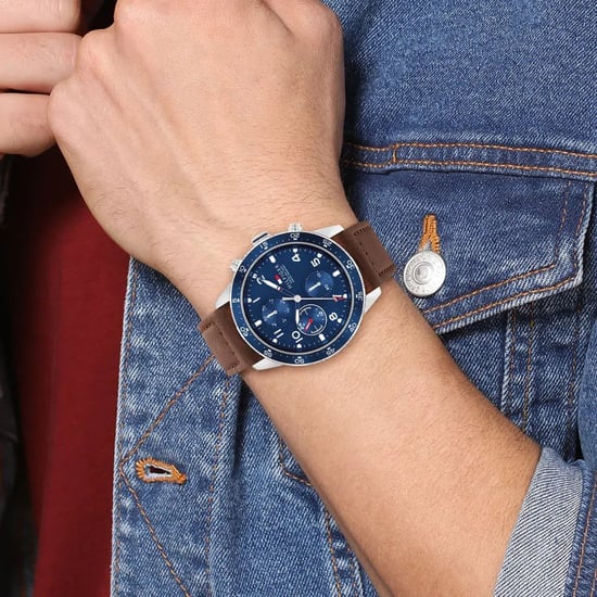 Tommy Hilfiger Jimmy Heren Bruine Horloge 1791946 - Image 3