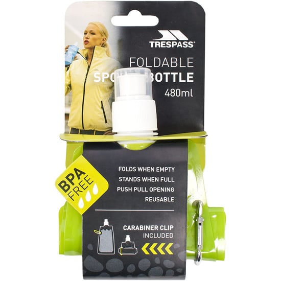 Trespass Hydromatische opvouwbare waterfles (Groen) - Image 2