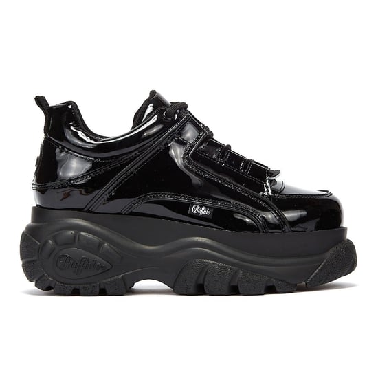 Buffalo London 2.0 Patent Vrouw Zwarte Trainers - Image 5