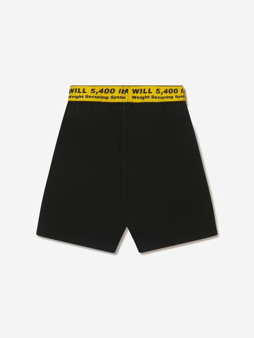 Off-White Boys Cotton Industrial Sweat Shorts