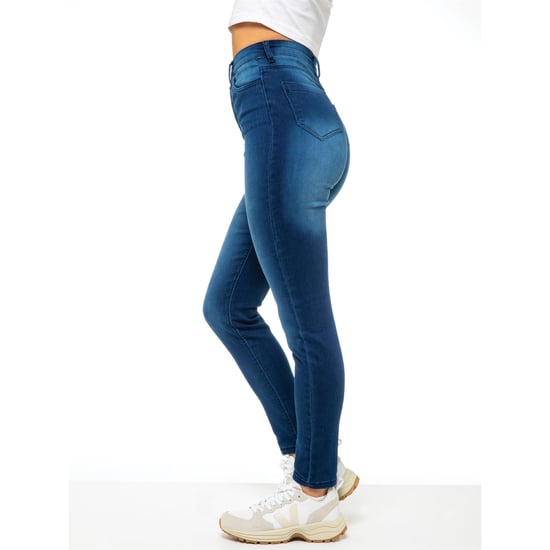 Enzo Womens Skinny Stretch Jeans - Image 6