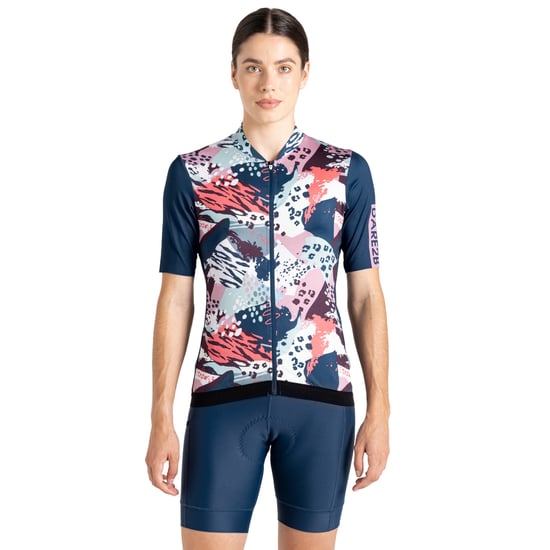 Dare 2B Womens/Ladies AEP Stimulus III Animal Print Jersey (Navy/Multicoloured) - Image 4