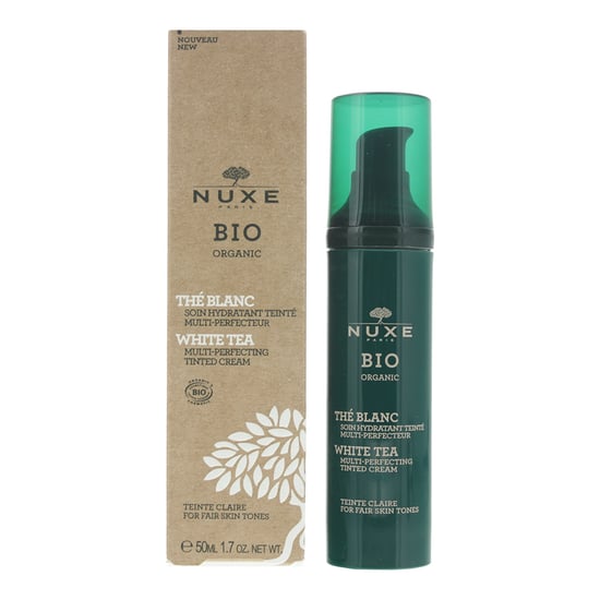 Nuxe Bio Organic White Tea Multi-Perfecting Tinted Cream 50ml Fair Skin Tones - Image 1