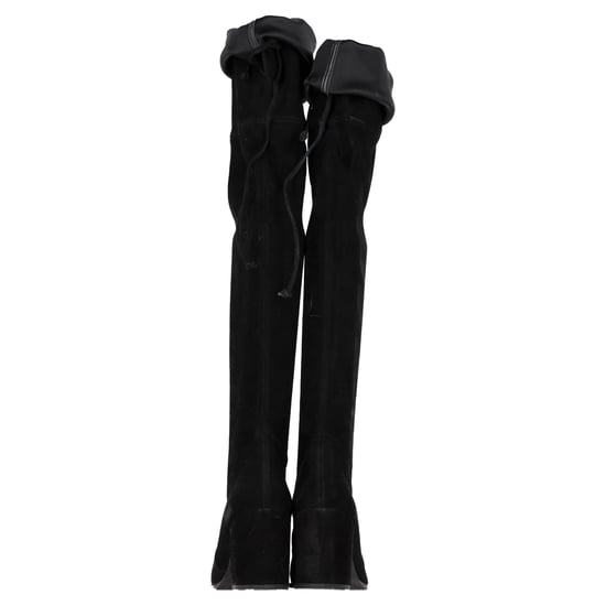 Stuart Weitzman Knee High Boots in Black Suede - Image 6