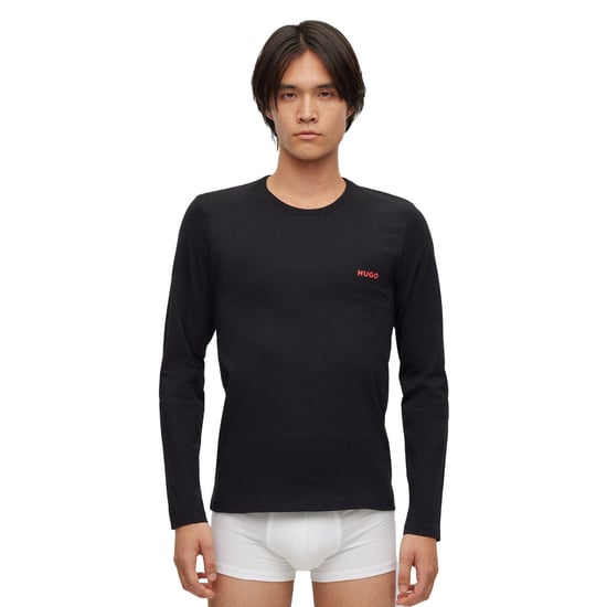 Hugo Ls-Shirt Rn Triplet Lange Mouw - Image 2
