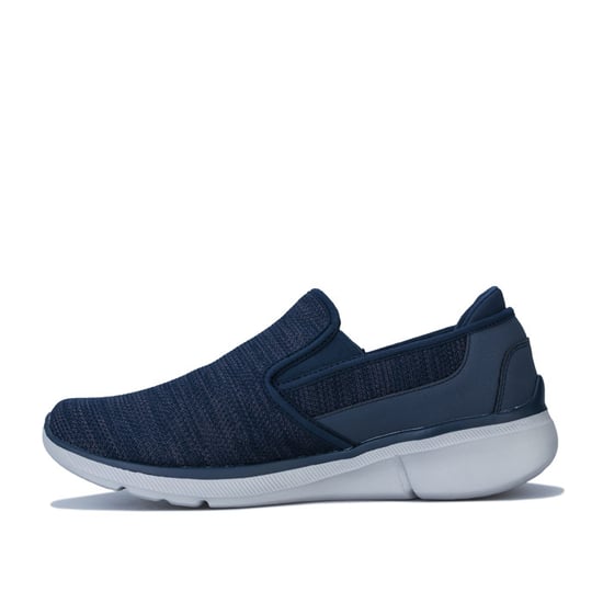 Men's Skechers Equaliser 3.0 Summin Slip On Trainer In Navy - Image 2