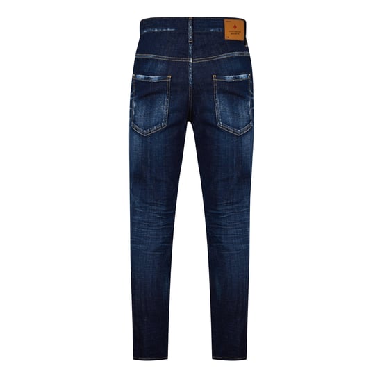 Herrens DSquared2 Clean Wash Skaterjeans i Blå - Image 2