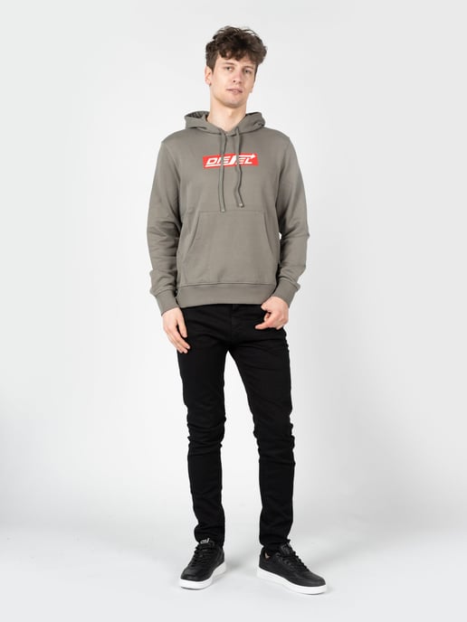 Diesel Sweatshirt S-Ginn Herr Grå - Image 2