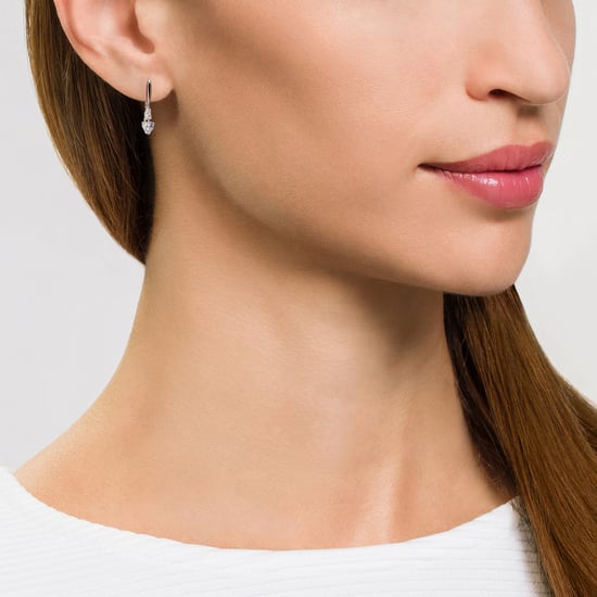 Orphelia Women's 925 Sterling Silver Drop Earrings - Silver ZO-5136