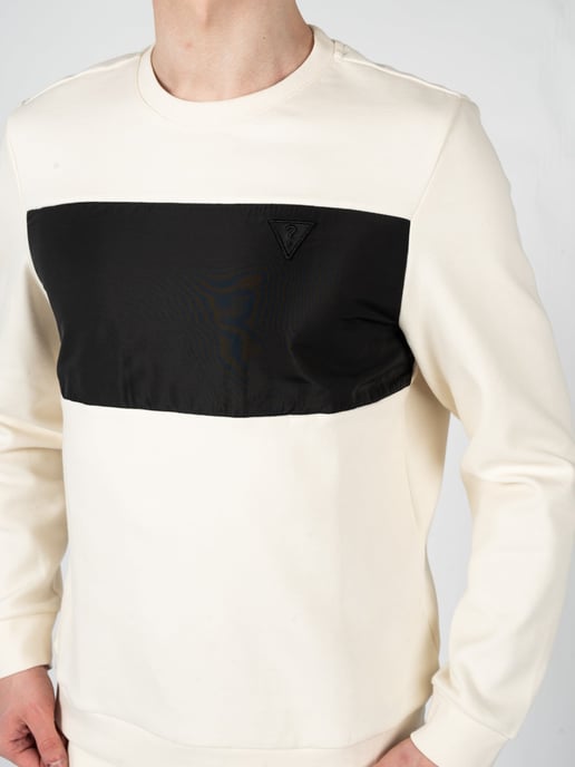Guess Sweatshirt Remy Herr Vit - Image 5