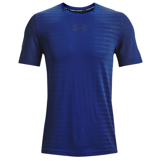 Under Armour Seamless Wordmark Mens Blue T-Shirt
