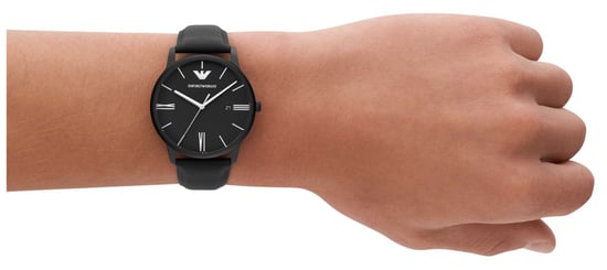 Emporio Armani Minimalist Heren Horloge Zwart AR11573 - Image 4