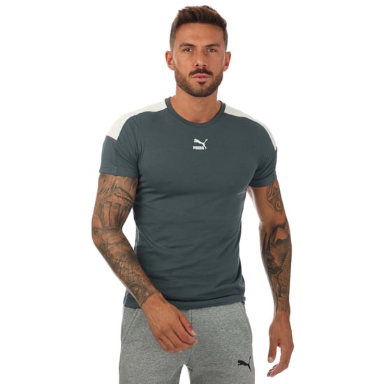 Men's Puma CLSX T-Shirt in Grey