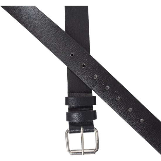 Kruze Mens Black Leather Belt - Image 6