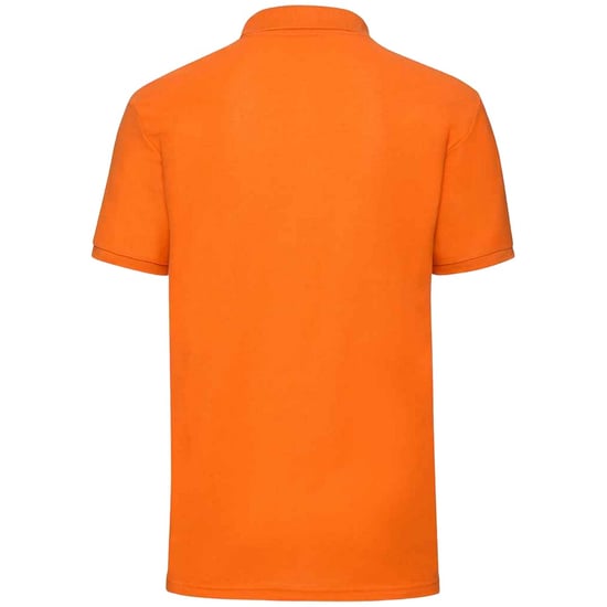 Fruit of the Loom Heren 65/35 Poloshirt (Oranje) - Image 2