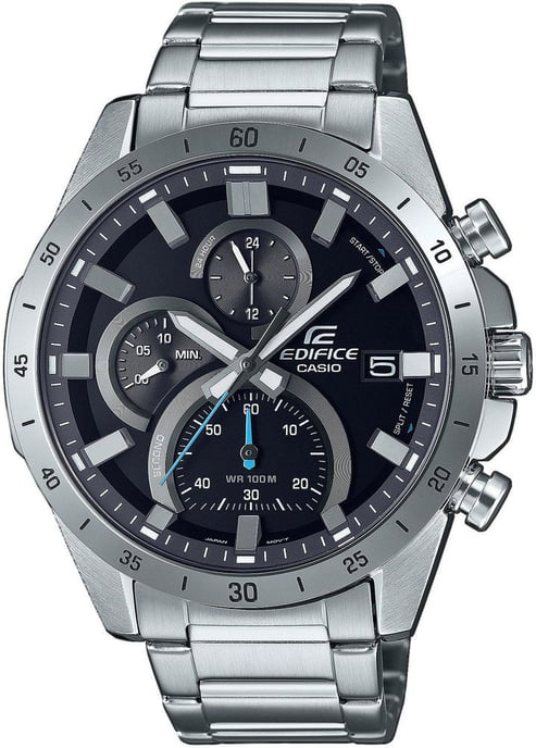 Casio Edifice Men's Silver Watch EFR-571D-1AVUEF - Image 1